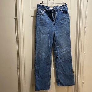 Zara wide leg jeans sz 10